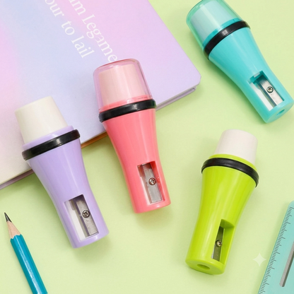 Cute Torch Sharpener Plus Jumbo Eraser