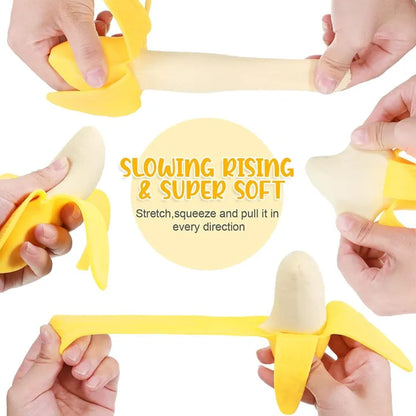 Banana Realistic Silicon Squishy