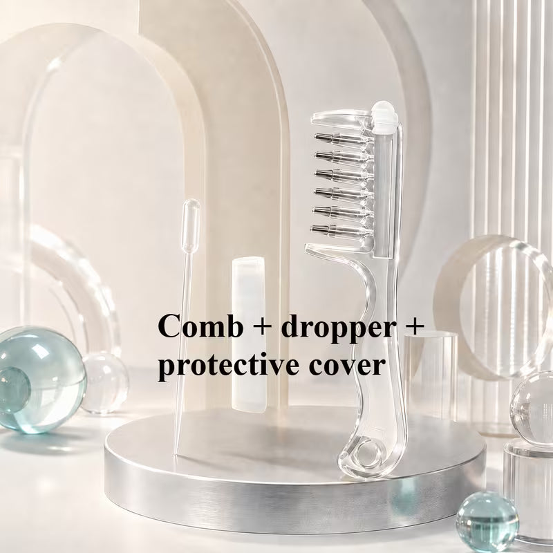 Hair Scalp Oil Application Comb – Scalp Massager & Hair Oil Applicator