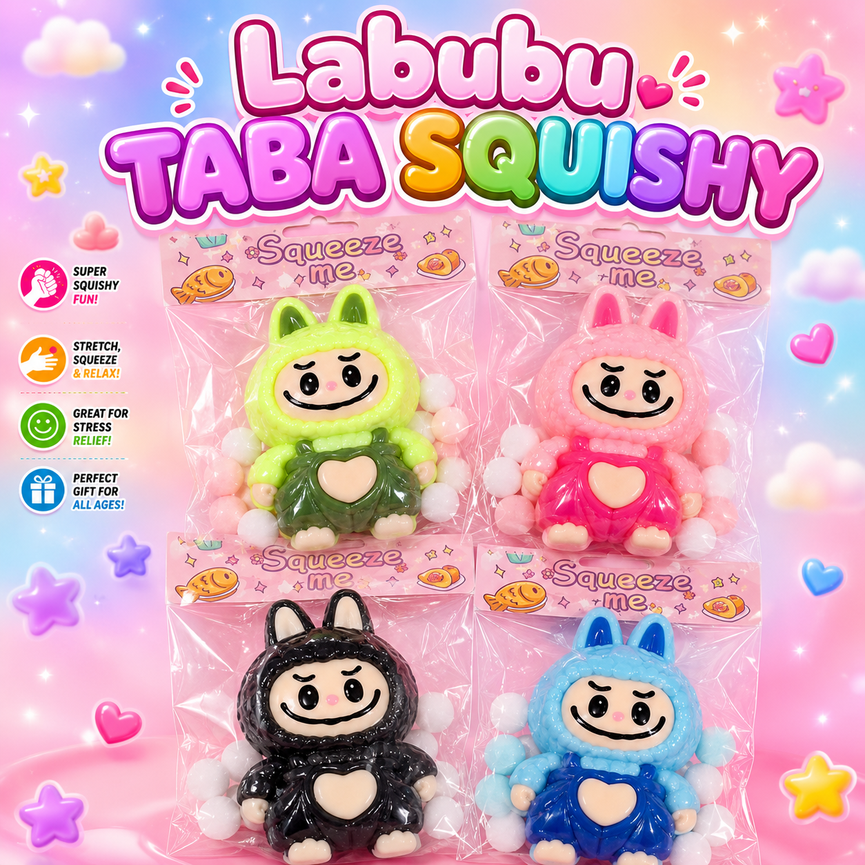 Big Size Labubu Taba Squishy