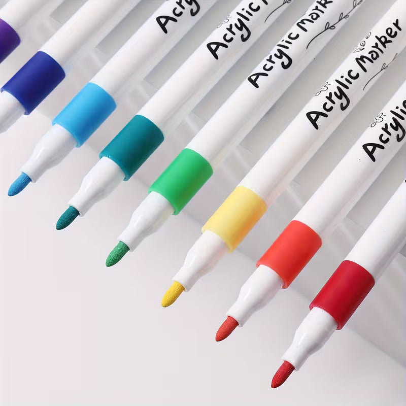 Acrylic Markers | Pack Of 12