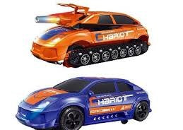 2 in 1 Dual Chariot Car and Tank Transformer With Sound and Lights
