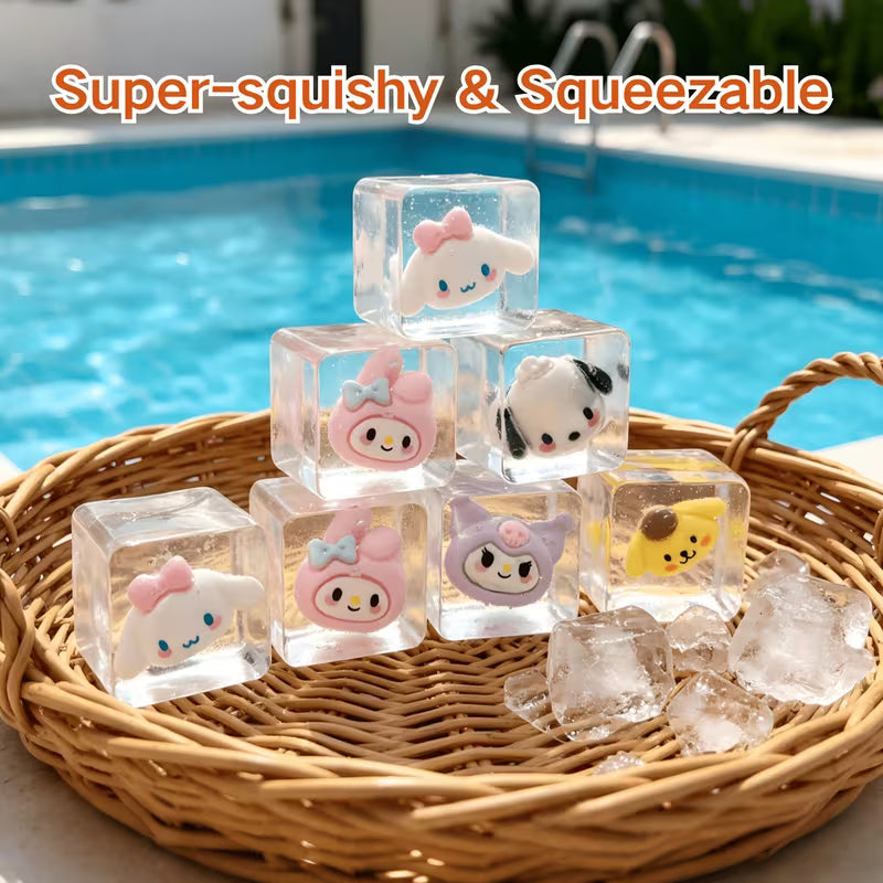 Sanrio Ice Cube Taba Squishy