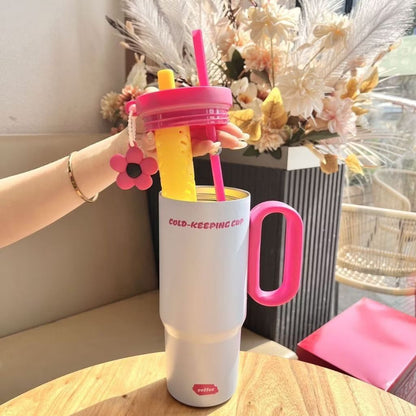 Pinteresty Flower Tumbler For Boys And Girls