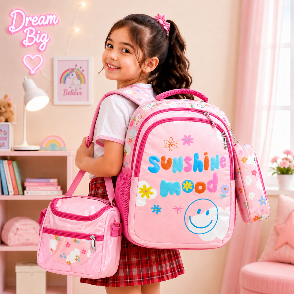 Sunshine 3 Pc School Bag