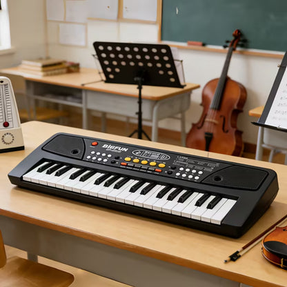 37 Key Beginner Real Piano With Mic