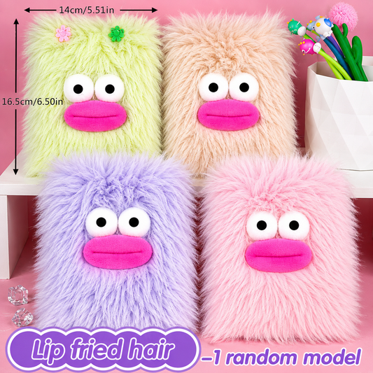 Lip Fried Hair Monster Diary | Note Book