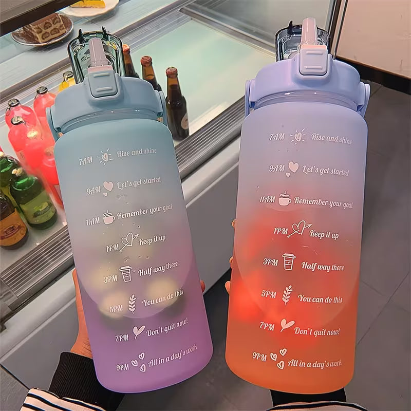Motivational Water Bottles Set of 3 | Sizes (2 Litre, 800 ml, 300 ml)