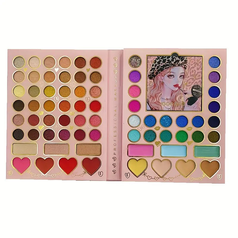 Igoodco Leopard Print All In One Makeup Palette Book