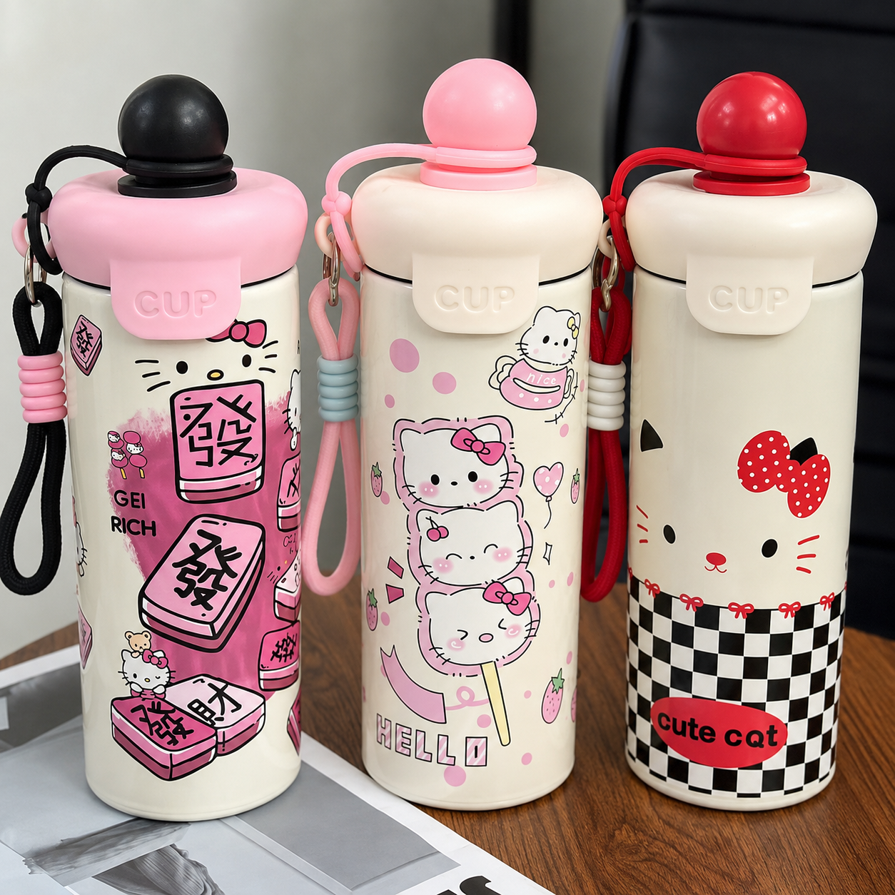 Hello Kitty Stainless Steel Water Bottle | 750 ml