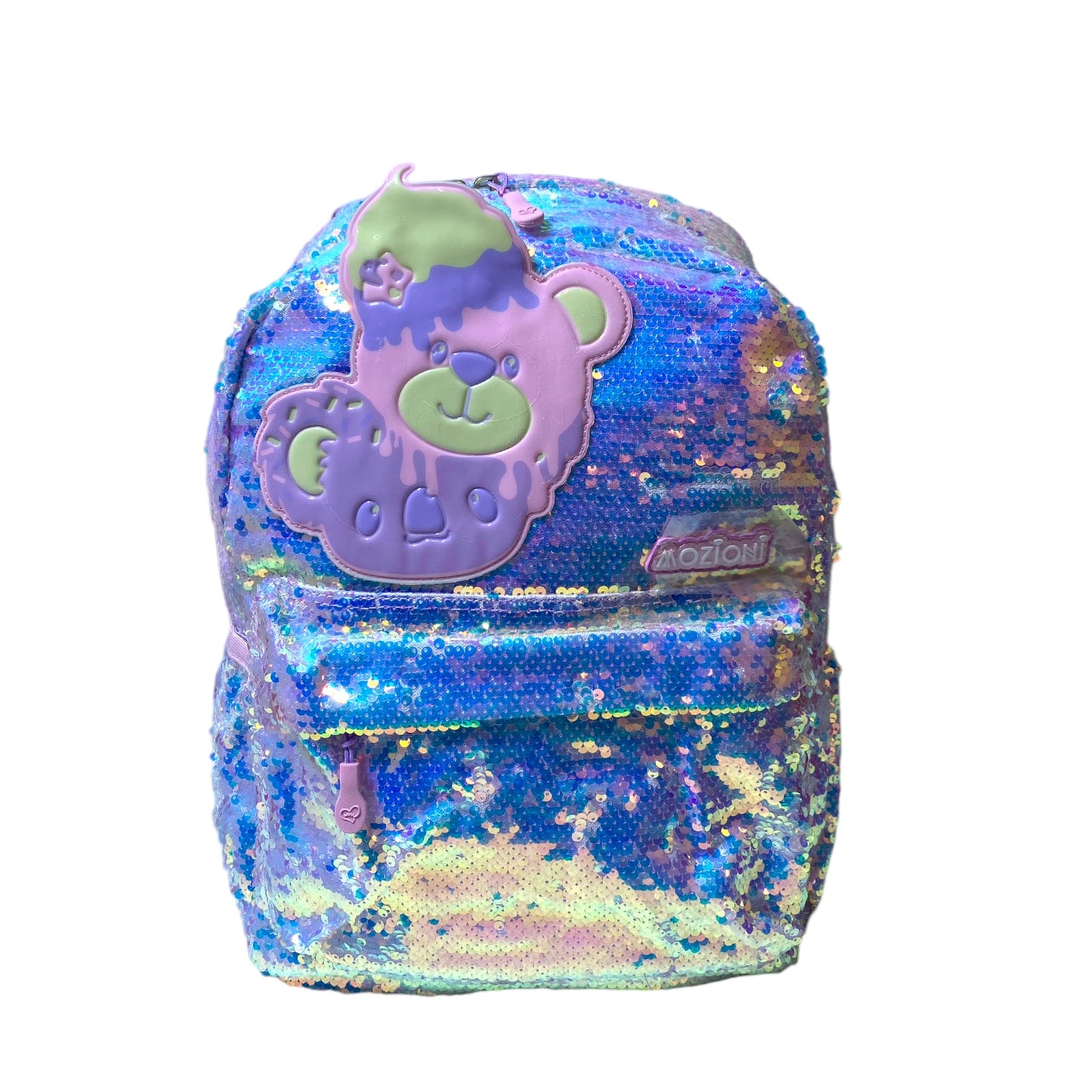 Melting Bear Sequin School Bag