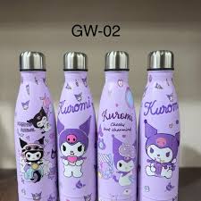 Premium Steel Character Water Bottles For Girls