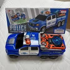 360 degree Rotation Police Car Dala With Lights and Music