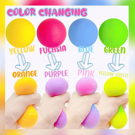 Needoh Color Changing Squishy Balls