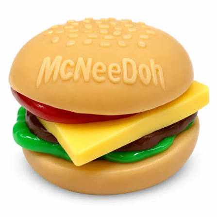 Needoh Mcdonald's Burger Squishy