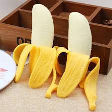 Banana Realistic Silicon Squishy