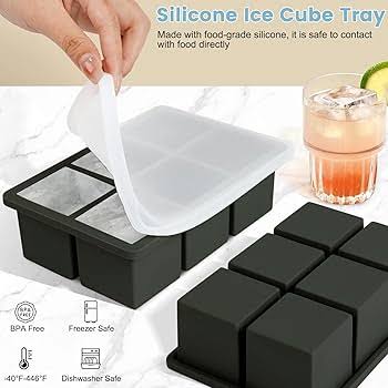 Big size Jug Ice Cubes Silicon Tray