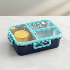 Stainless Steel Premium Quality Bento Lunch Box with Sauce Box