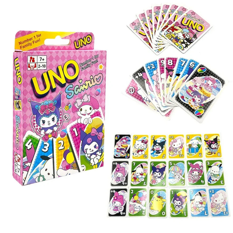 Sanrio UNO Cards Game | 2 - 10 Players