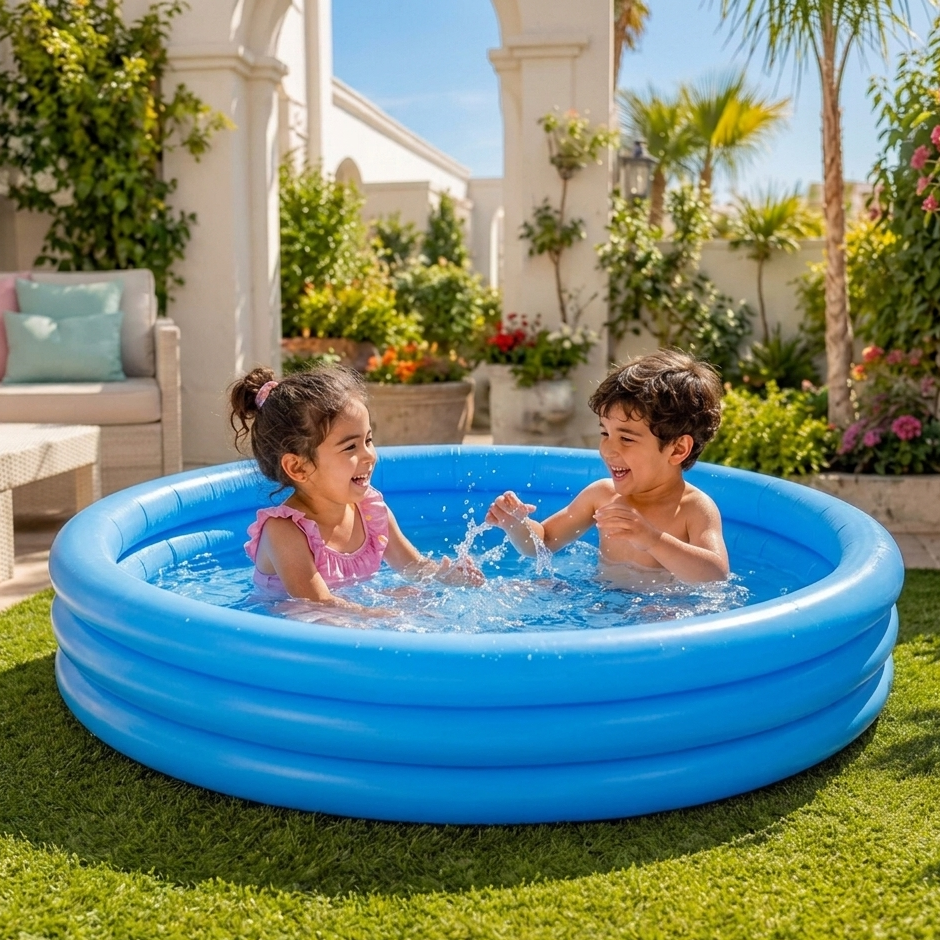 Pakistan's Best Swiming Pool Brand Intex Pool Blue Color Wet Set