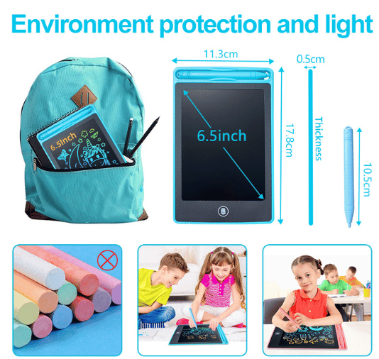 6.5 Inches Multi LCD Writing Tablet