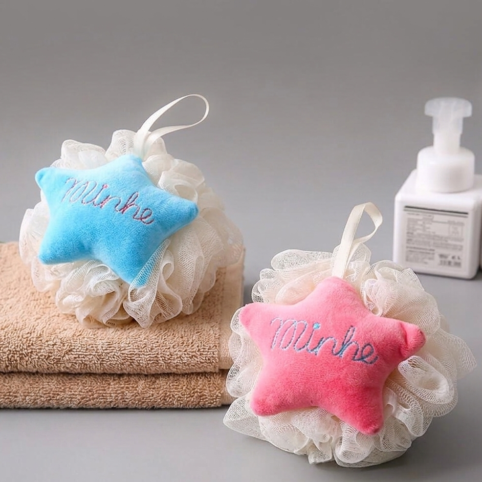 Kids Star Rich Foam Bath Loofah