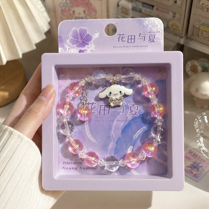 Kids Sanrio Beads Bracelet With Premium Packaging