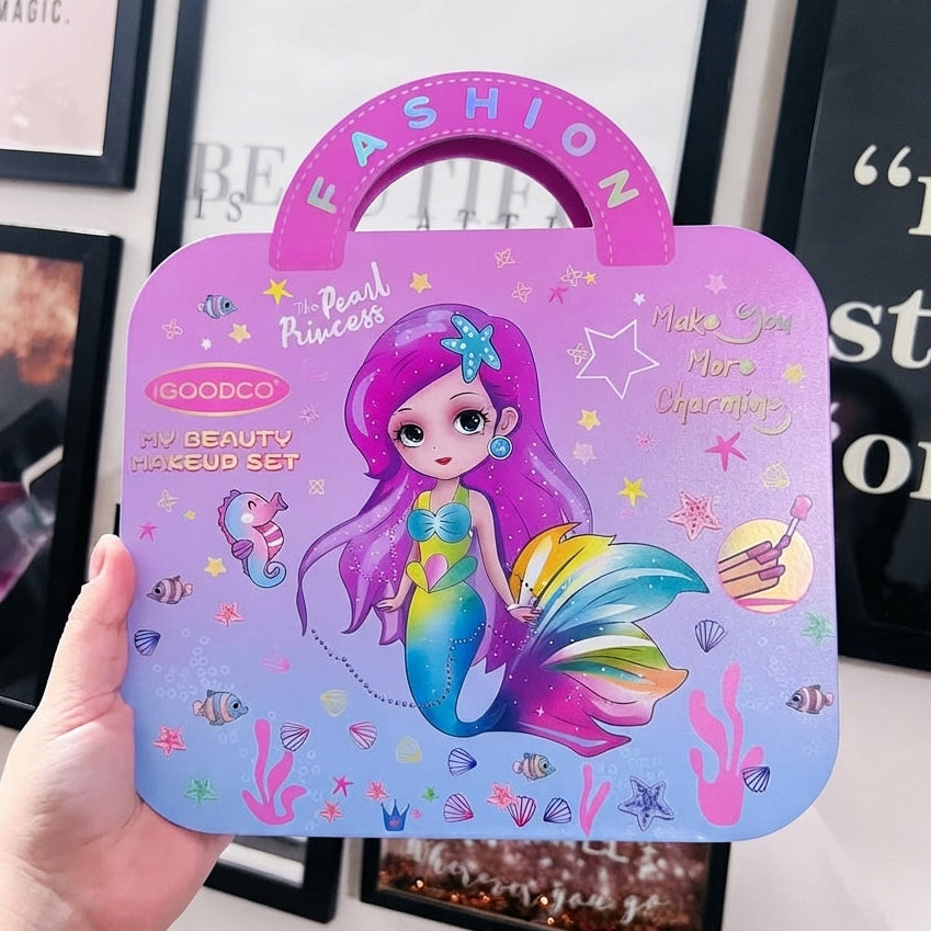 Mermaid All In One Kids Bag Makeup Kit