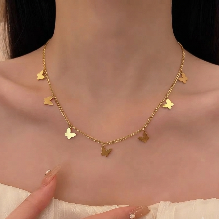 Butterfly Chain Necklace