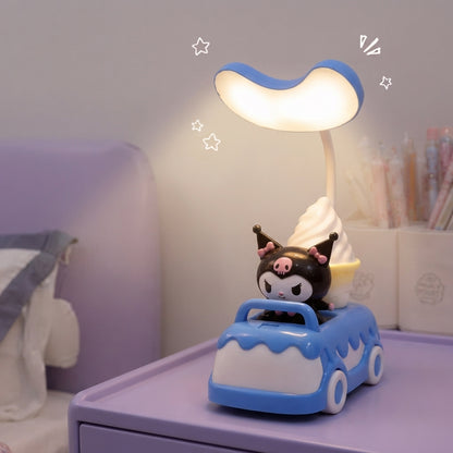 Kuromi and Boys F1 Car Study Lamps
