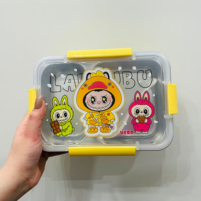 Labubu Big Size Stainless Steel Bento Lunch Box