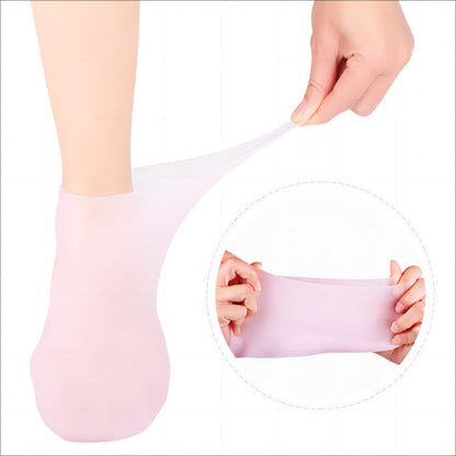 Silicon Moisturising Socks Pair |Pedicure Socks For Dry Cracked Feet | Soften Rough Skin