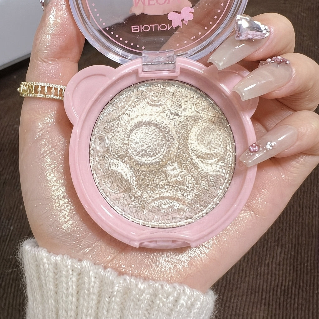 Hello Kitty Lunar Glow Shimmer Face Highlighter
