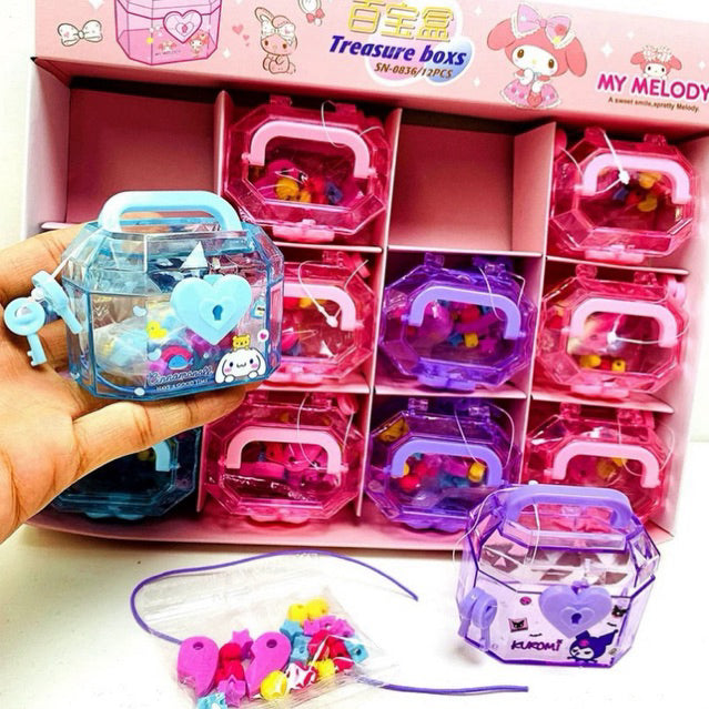 Sanrio Diy Beads Treasure Box