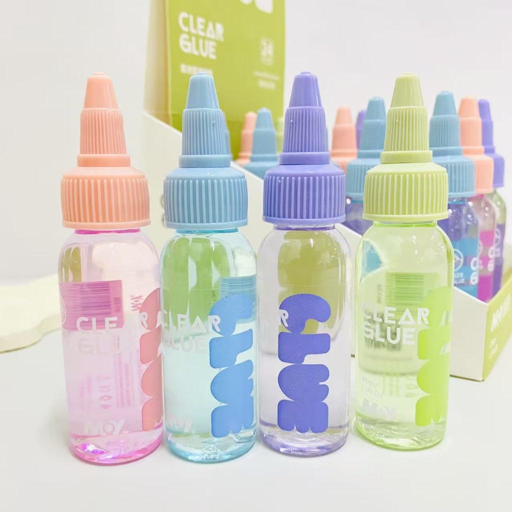 Clear Transparent Glue Bottle