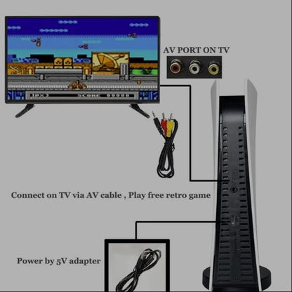 GS5 Game Station 5 With 2 Player Remotes | 200 Games