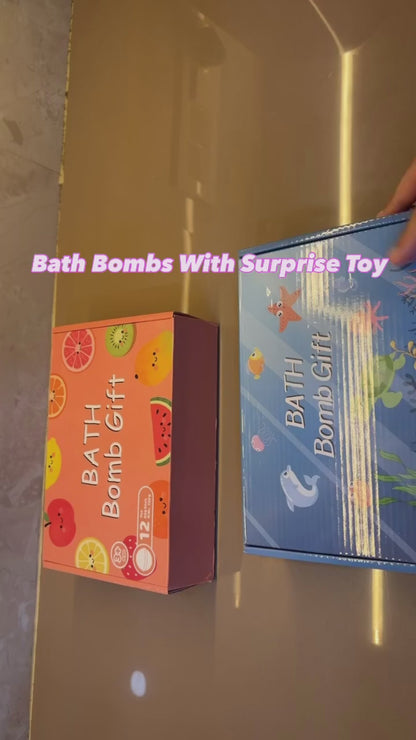 Ocean Toy Bath Bomb Ball With Mini Surprise Toy Inside