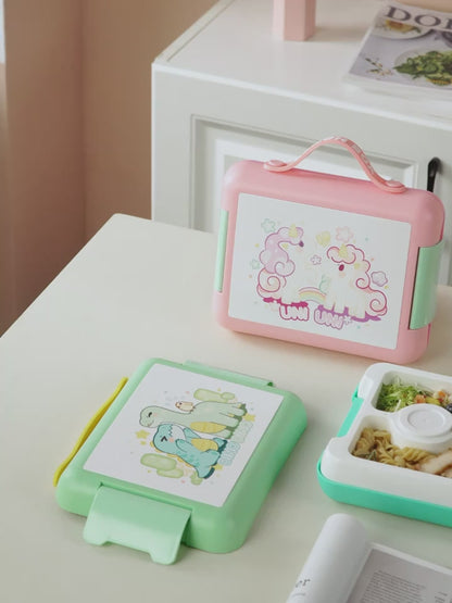 Unicorn Briefcase Bento Lunch Box
