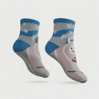 Bath & Body Works Non Slip Velvet Cozy Loung Socks For Kids