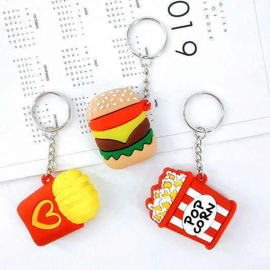 Fast Food Key Chain
