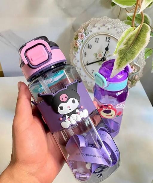 Kuromi, Hello Kitty and Lotso Big Size Water Bottle (750 ml)