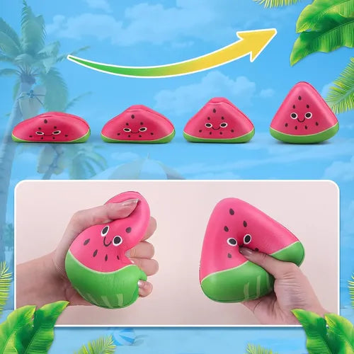 Jumbo Watermelon Slow Rising Squishy – Big Size Fidget Toy