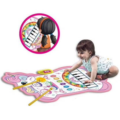 2-in-1 Unicorn Music Mat