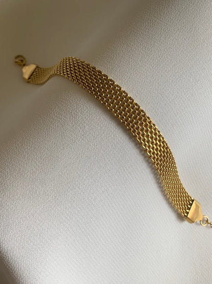 Elegant Snake Chain Stainless Steel Bracelet