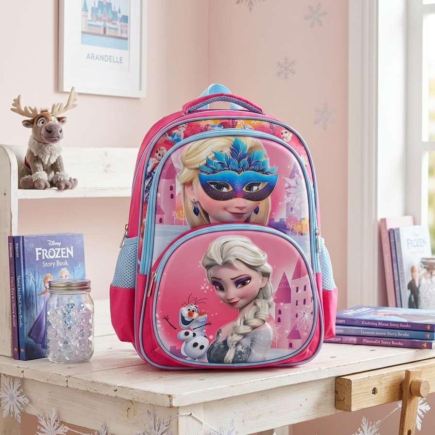 Frozen Elsa Montessori School Bag