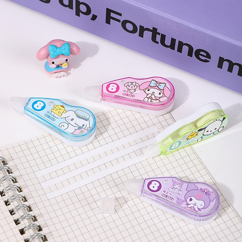 Sanrio Set Of 4 Correction Tapes