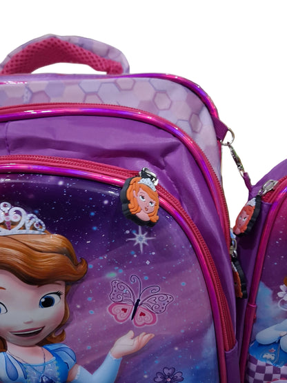 Sofia The First 3 Piece School Bag Set (Montessori to Class 2)