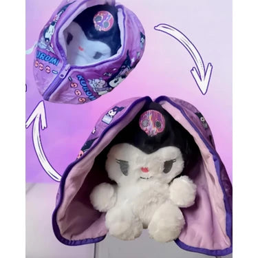 Kuromi Plush Toy – Reversible 2 in 1 Transformable Soft Toy