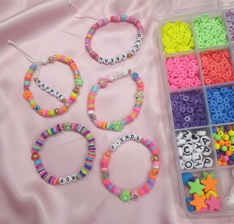 DIY Jewellery Studio Beads Set – With Wire & Multi-Colored Beads