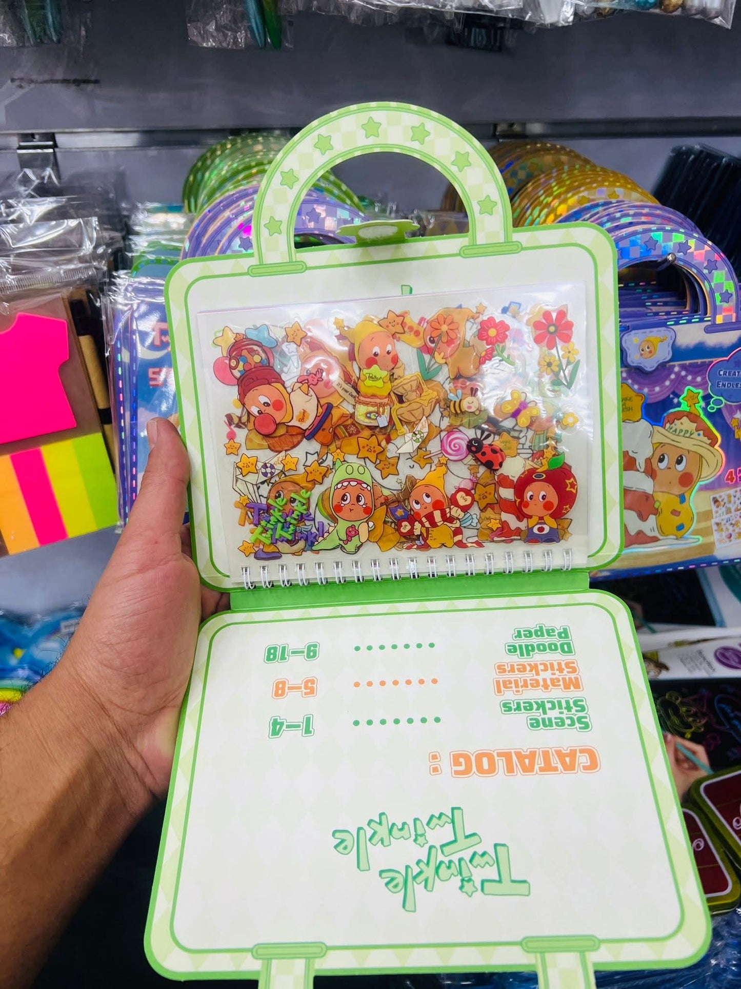 Twinkle Twinkle Star Coloring Sticker Book